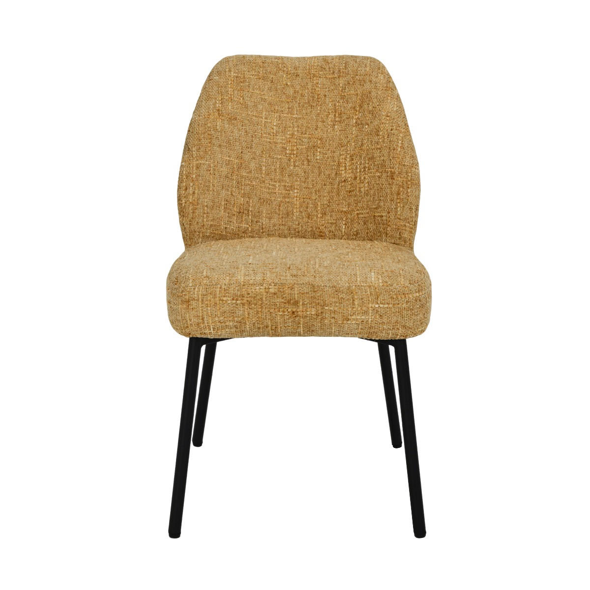 ESSZIMMERSTÜHLE Tess Gelb 63/48/83 cm - Dunkelgelb, Textil (48/83/63cm) - Livingfurn