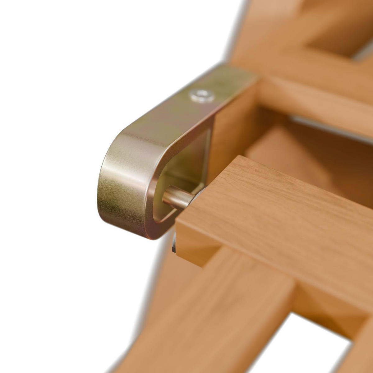 SONNENLIEGE Evia natur 196x54x95 cm (2er-Set) - Naturfarben, Holz (54/95/196cm) - Juskys