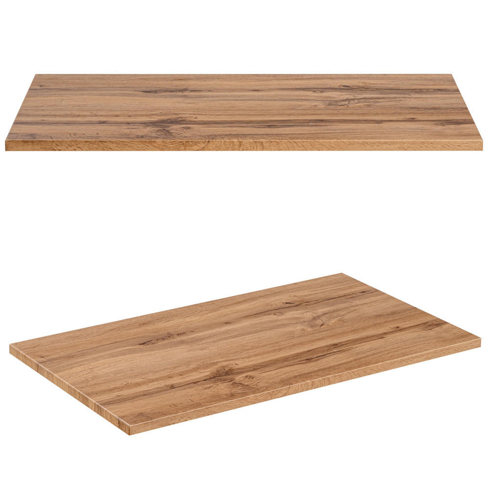 Lomado WASCHTISCH Braun 101cm × 47cm × 73cm