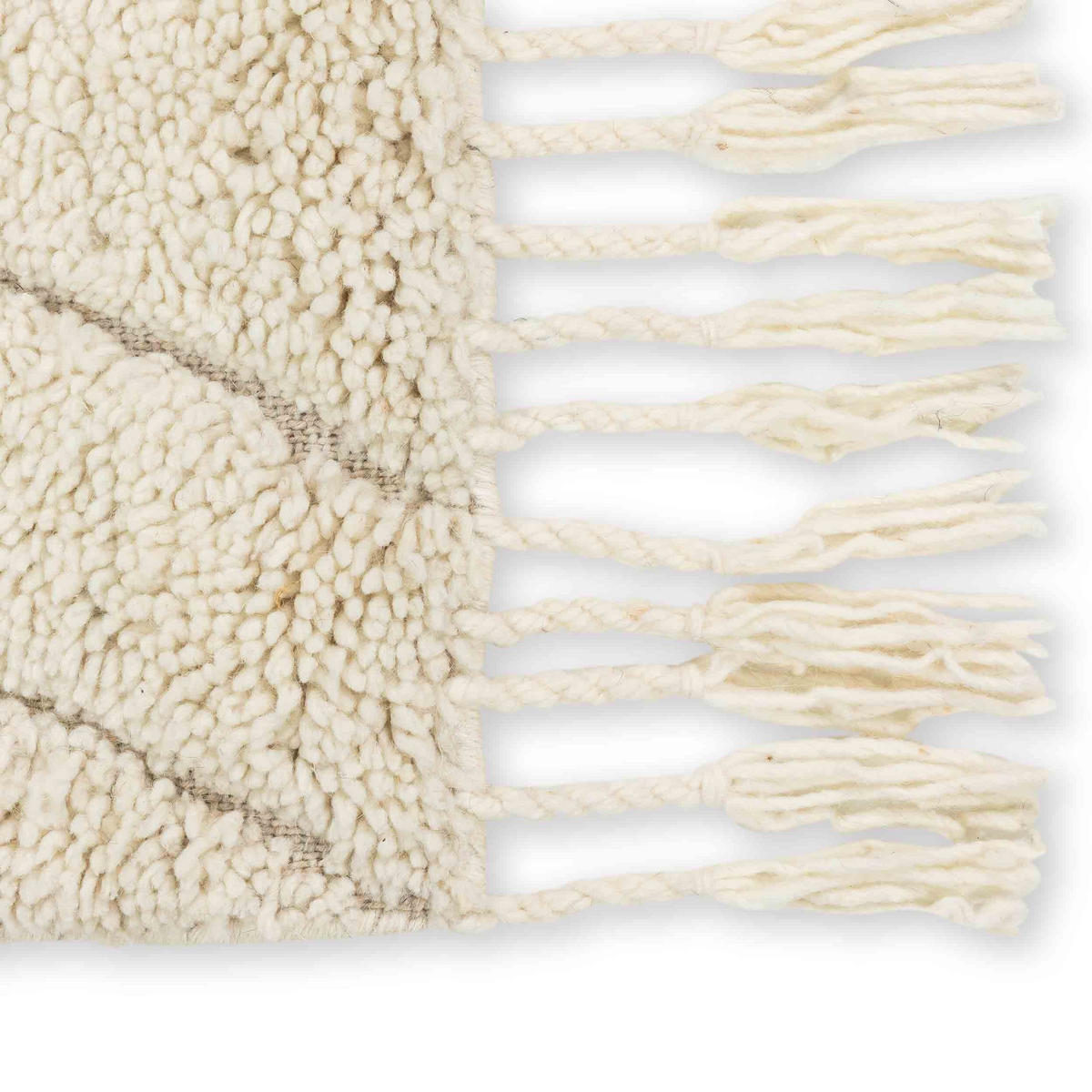 KOBEREC s vysokým vlasom LIORA - krémová, textil (160/230cm) - Schöner Wohnen