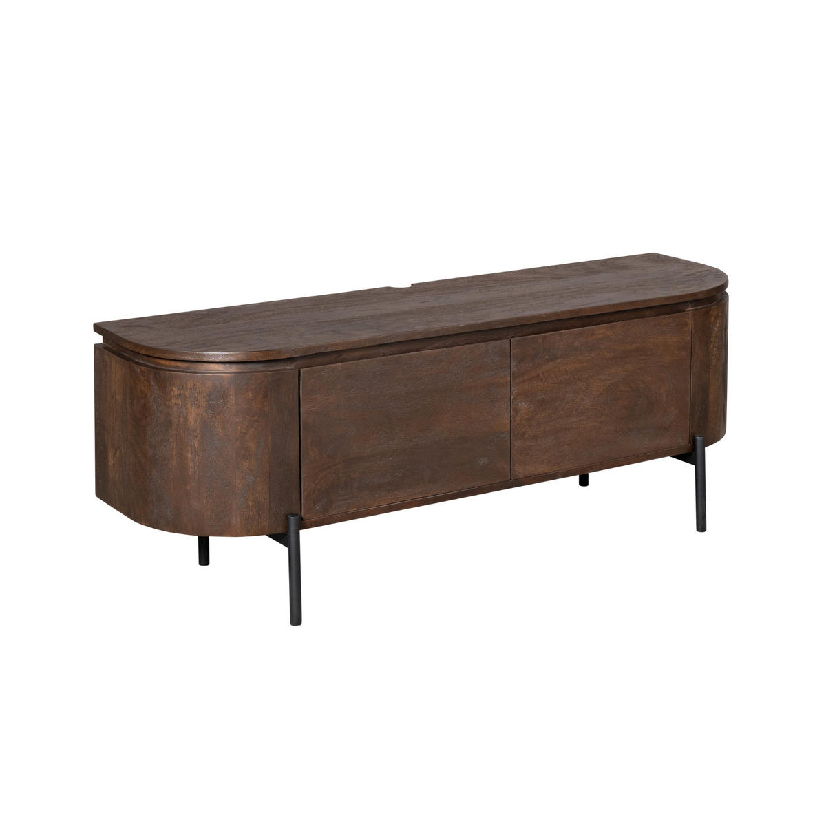 TV-MÖBEL Excellent Braun 35/120/30 cm - Braun, Holz (120/30/35cm) - Starfurn