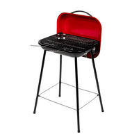 HOLZKOHLEGRILL Schwarz - Schwarz, Metall (42/79/54cm)