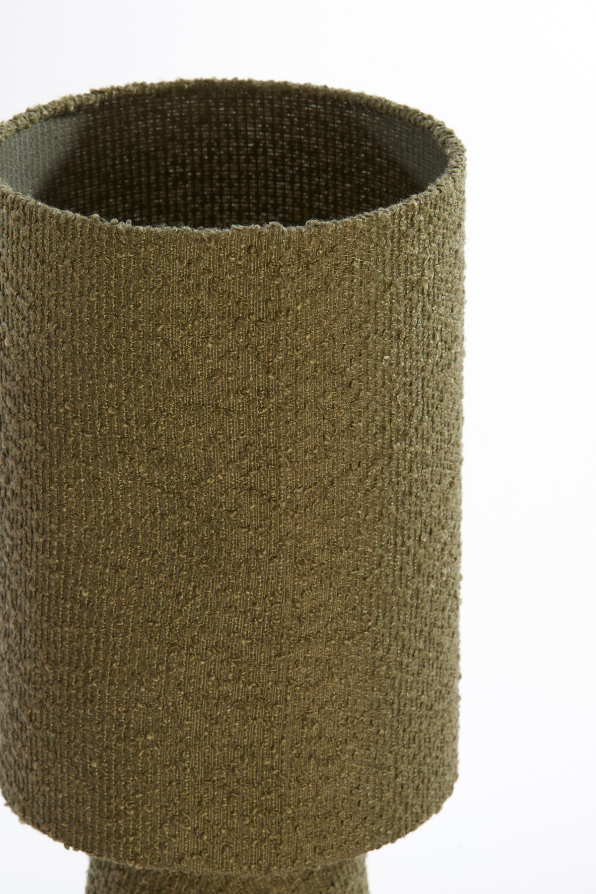 TISCHLAMPE Mikkel Grün Ø20/58 cm - Grün, Textil (20/20/57.5cm) - Light & Living