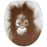 WC-SITZ Alfred - Braun, Holzwerkstoff (38/6/47cm) - Sanilo