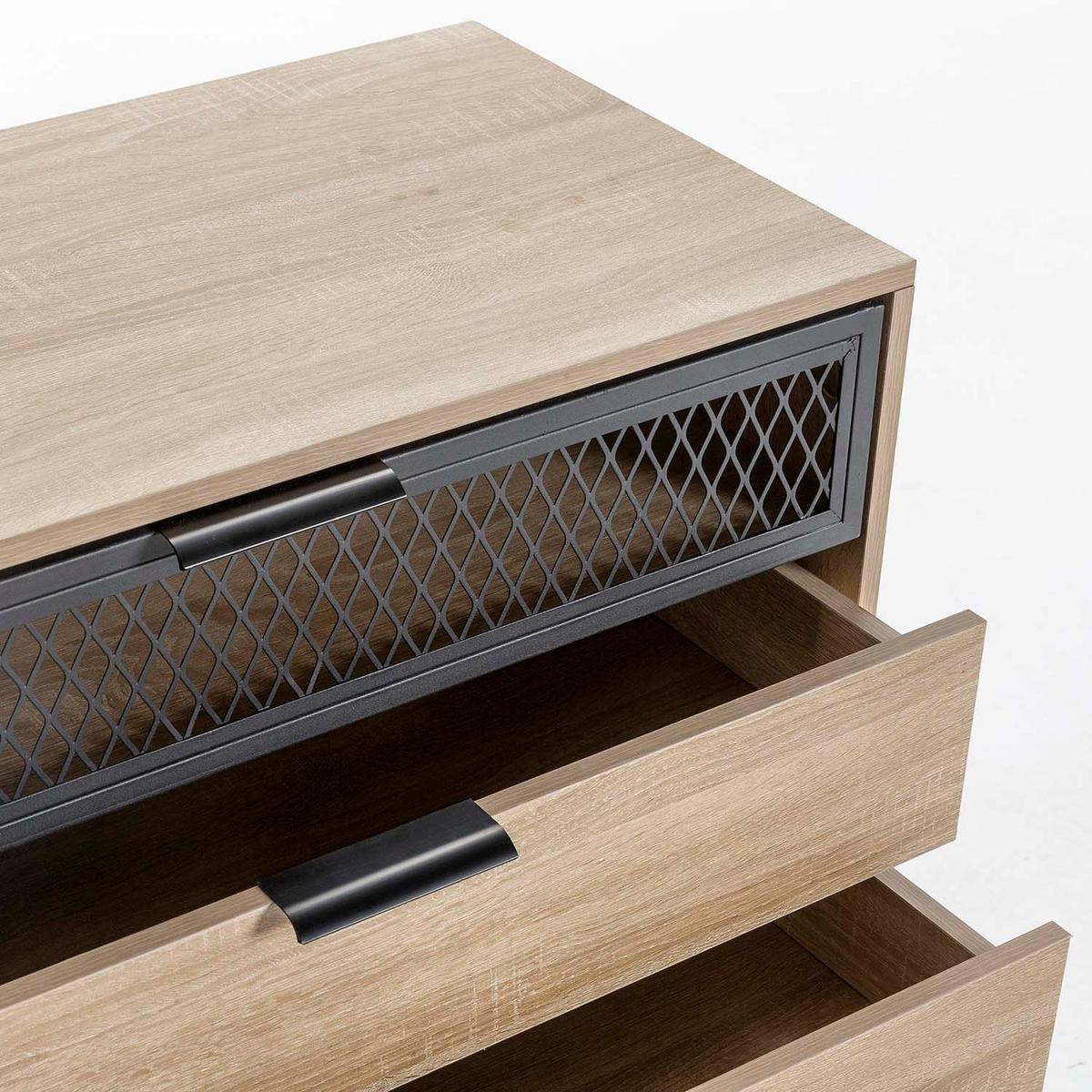 KOMMODE 80/77/40 Hera holzfarben - Honigeiche, Holzwerkstoff (80/77/40cm)