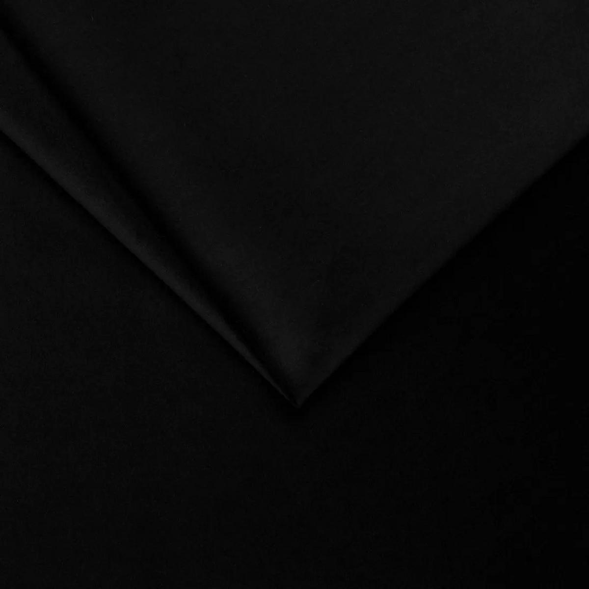 ZWEISITZER-SOFA Chesterfield Modern-Velluto 20 - Schwarz, Holz/Textil (183/74/80cm)