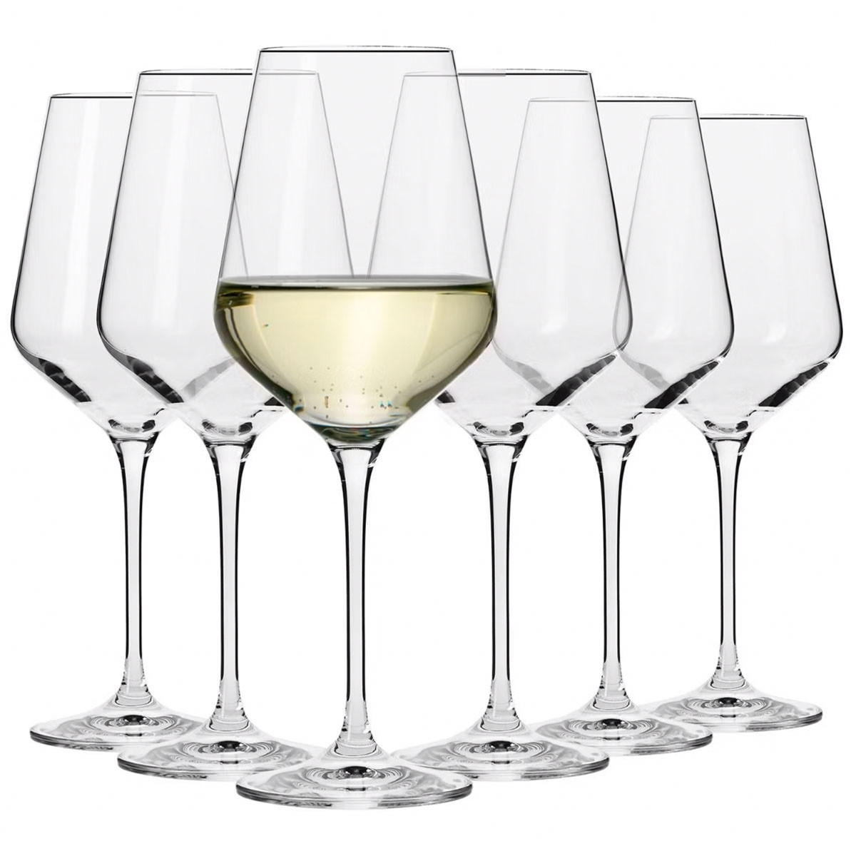 WEISSWEINGLÄSER, 6er-Set, 450 ml - Transparent, Glas (0.39L) - Krosno Glass