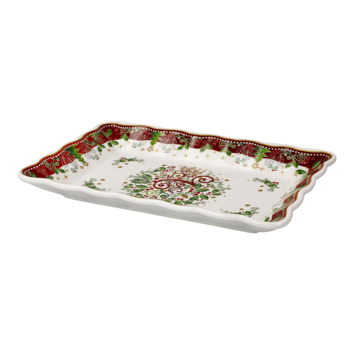 KÜNSTLERSCHALE Palais Royal - Karree, Porzellan, Bunt, 22 x 14 cm - Multicolor, Keramik (2.5cm) - Goebel