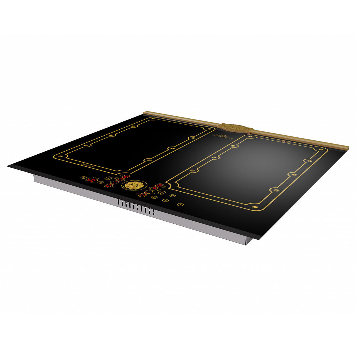 BACKOFEN-SET Elektro Einbaubackofen, 60 cm EH 6355 Em+ KCT 6192 Fi Em Induktionskochfeld 60 cm - Schwarz, Metall (59.4/59.4/57.5cm) - Kaiser Küchengeräte