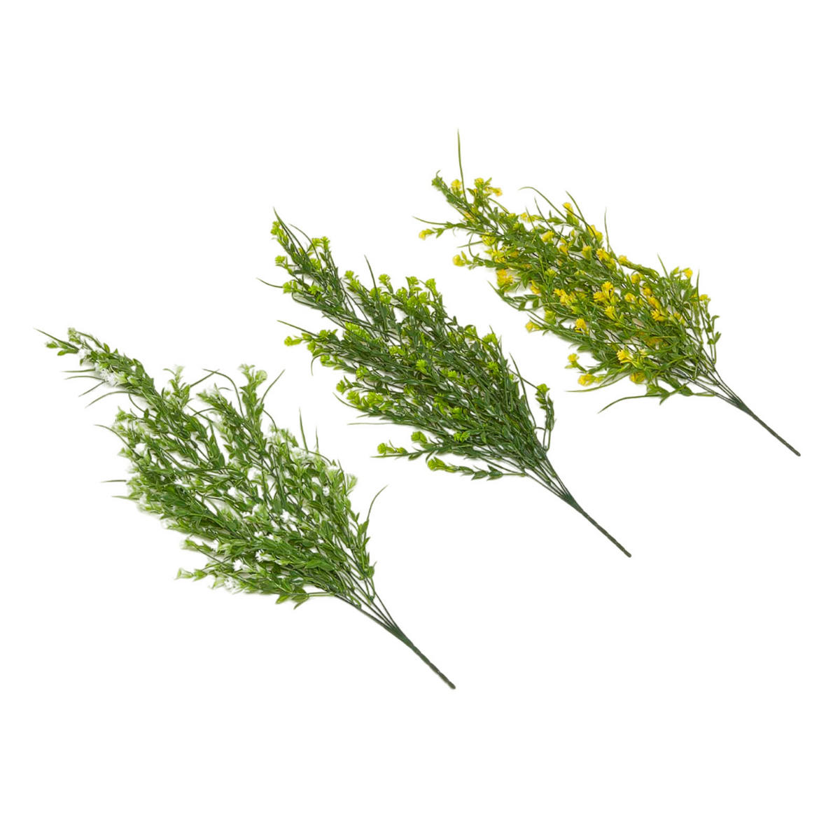 KUNSTPFLANZEN Blumenranken 3er-Set, 70 cm - Multicolor, Kunststoff (70cm) - Homescapes