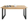 ESSTISCH Eiche, grau 150 - 190 cm, Küchentisch ausiehbar - Eiche Artisan/Grau, Holzwerkstoff (150/90/76cm) - Inn.Furn