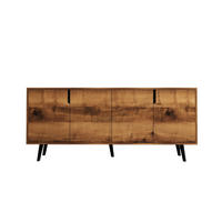BUFFETSCHRANK latina Braun - Braun, Holz (45/80/180cm) - Habitat Garten