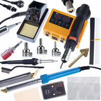 LÖTSTATION OH660/BL80W 2-in-1 Set, 660 W Hot-Air, 80 W Lötkolben, 100-500 °C, PID, 22 mm Düse - Multicolor, Kunststoff/Metall (10/10/10cm)