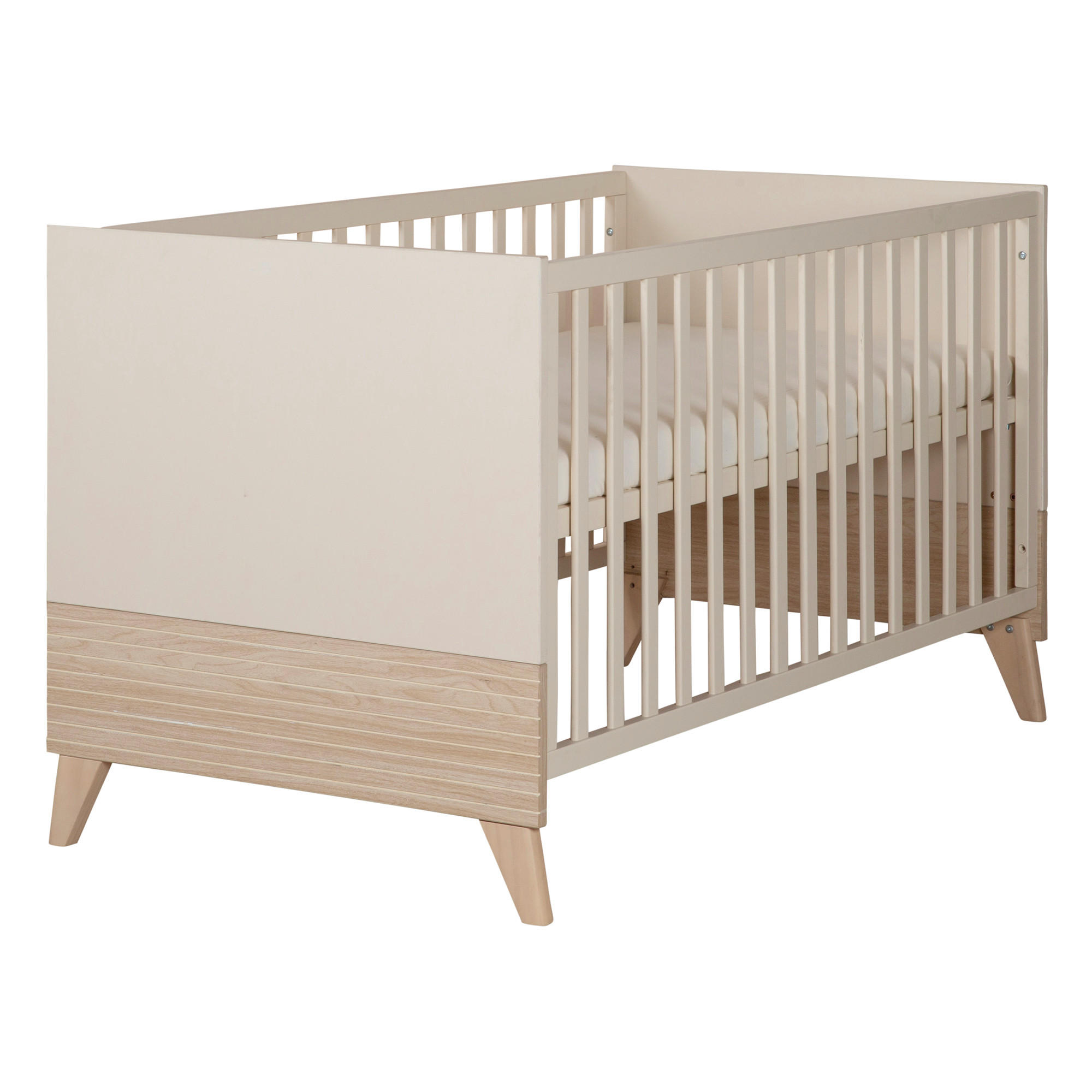 BABYBETT Sidney 70x140 cm - Kaschmir, Holzwerkstoff (70/140cm) - Roba