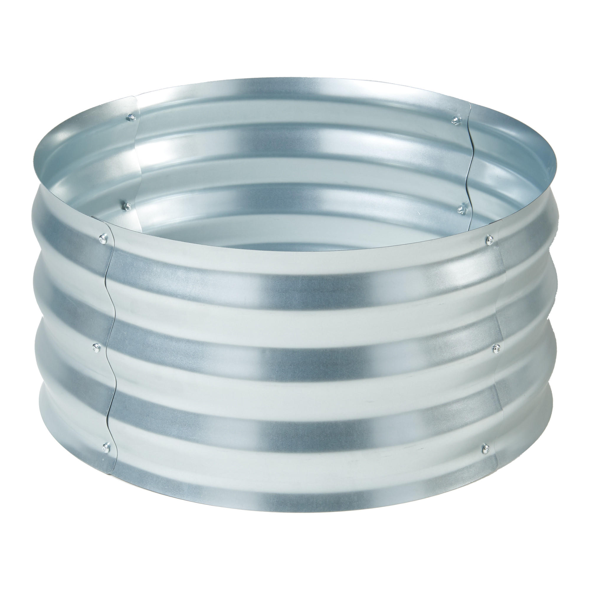 PFLANZBEET Andrano - Silberfarben, Metall (61/30.5/61cm) - casa.pro