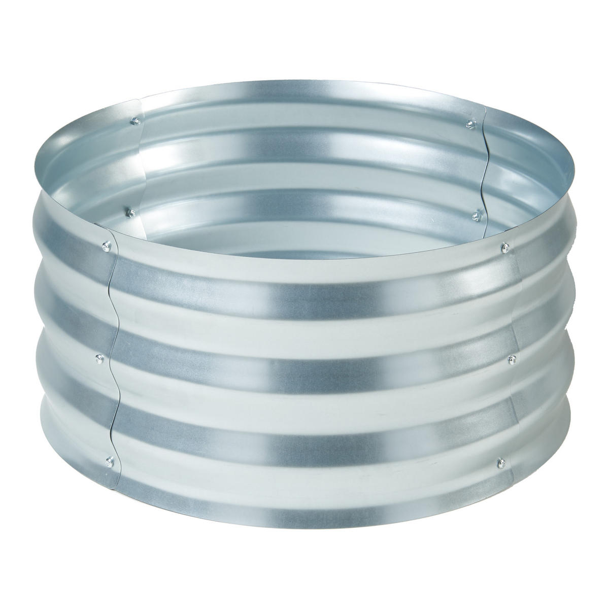 PFLANZBEET Andrano - Silberfarben, Metall (61/30.5/61cm) - casa.pro