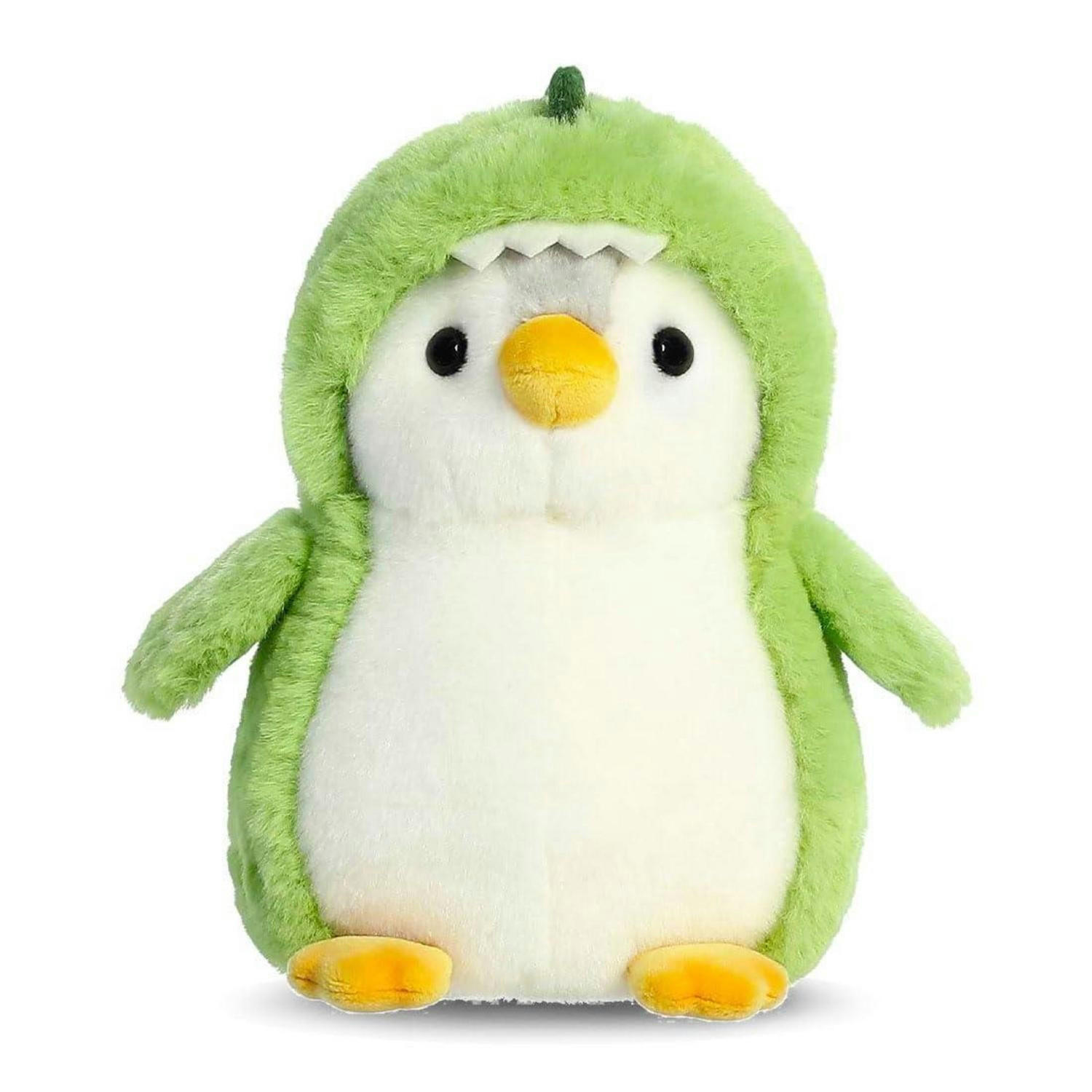 KUSCHELTIER Pinguin 20 cm - Grün, Textil (15/20cm)