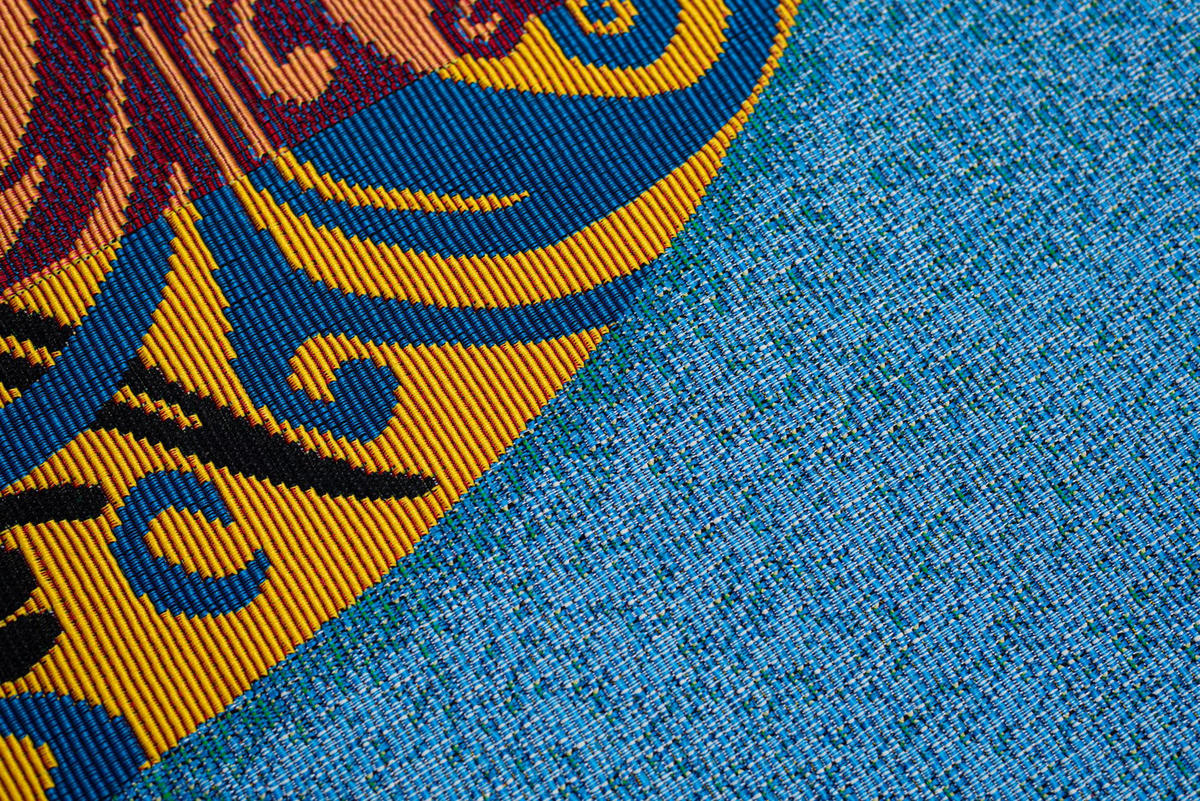 OUTDOORTEPPICH Rantum Beach 130x190 cm - Blau, Textil (130/190cm) - Sansibar SYLT