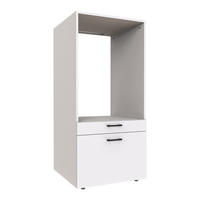 WASCHMASCHINENSCHRANK Serie 2 67cm Breit, 145cm Hoch - Weiß, Holzwerkstoff (67/145/67cm)