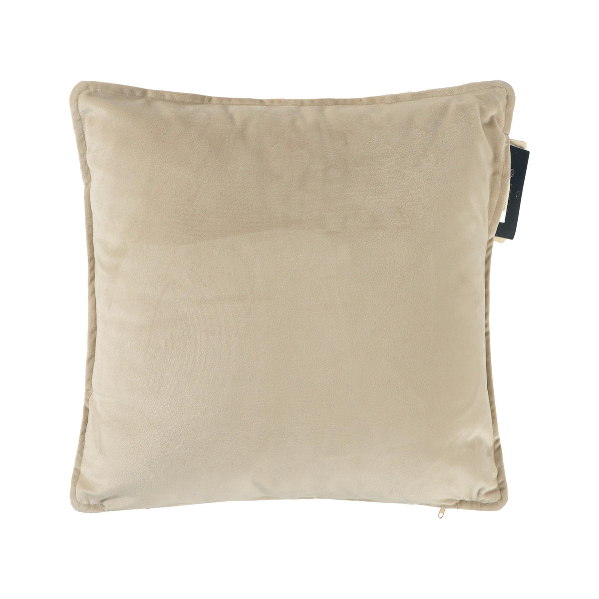 HEIZKISSEN Boho 45x45cm Dark Vanilla - Dunkelgelb, Textil (45/45cm) - Pleafs