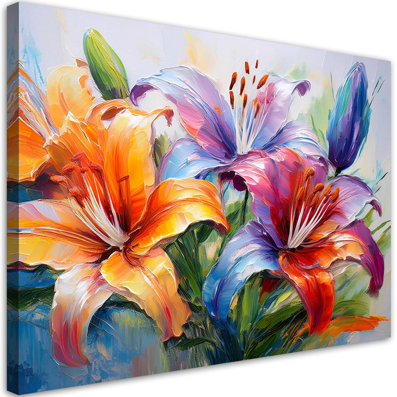 Feeby Wandbild Mehrfarbig 60x40 cm
