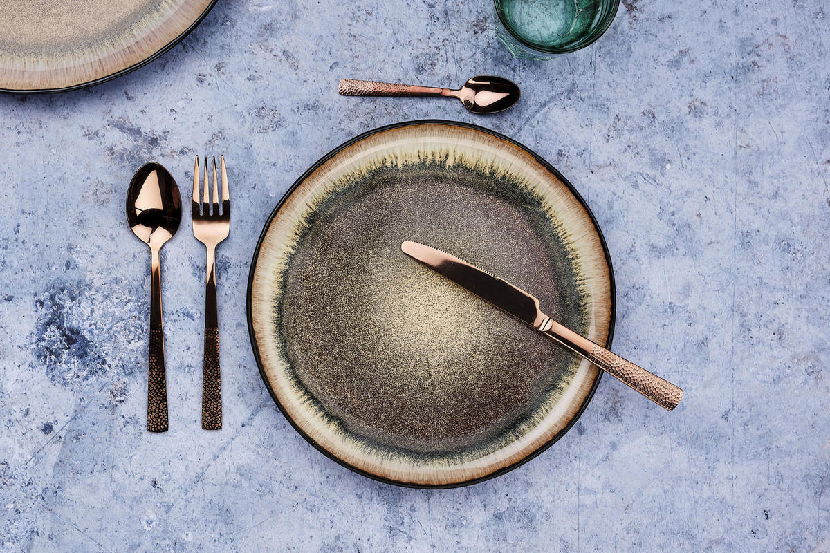 LÖFFEL 6er-Set Finn - Kupfer - Kupferfarben, Metall - Björn