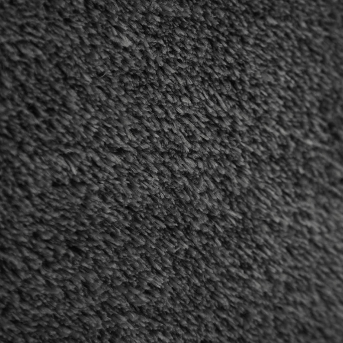 TEPPICH Kurzflor waschbar Unifarben Wohnzimmer schmutzabweisend Anthrazit Rechteckig 200x280 - Anthrazit, Textil (200/280cm) - KADIMA DESIGN