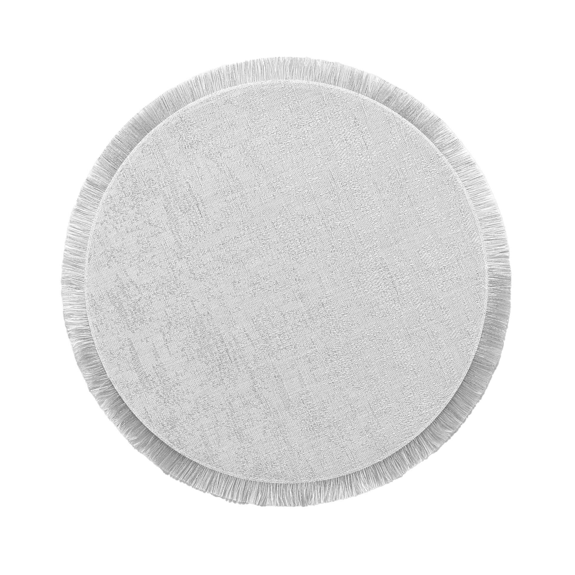 TISCHUNTERLAGE Joalie 38 cm - Silberfarben, Kunststoff (38cm) - Douceur d´intérieur