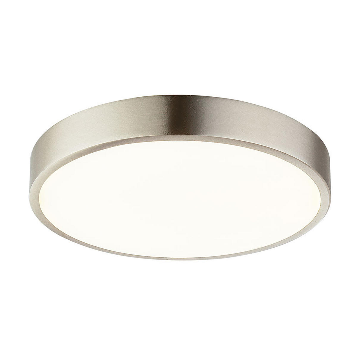LED DECKENLEUCHTE VITOS Silber Metall - Silberfarben, Metall (22/22/2.6cm) - Globo Lighting