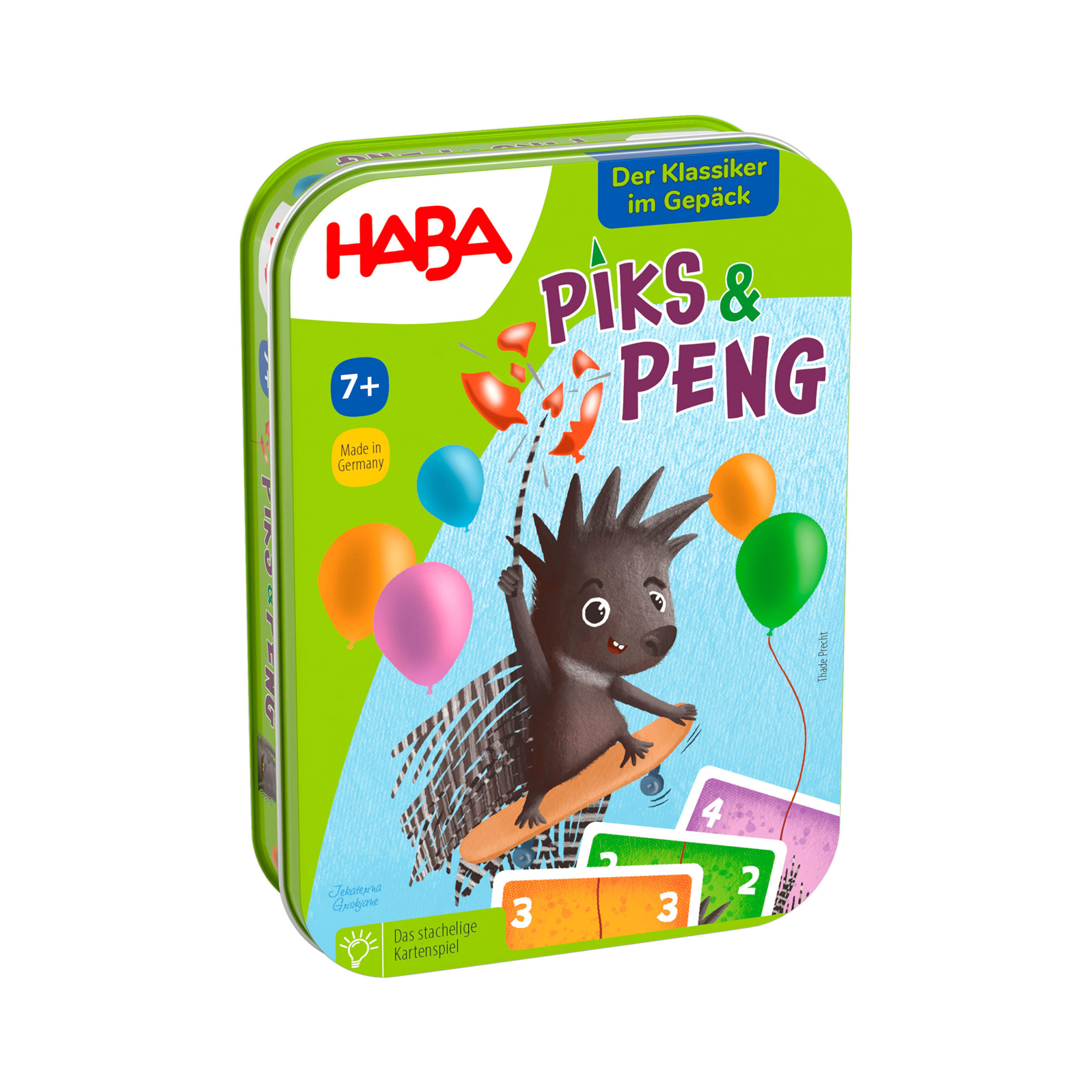 KARTENSPIEL Piks & Peng, ab 7 Jahren - Multicolor, Naturmaterialien (10.3/14.3cm)