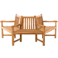 GARTENBANK 200/100 cm Holz teak - Teakfarben, Holz (200/90/100cm) - CLP