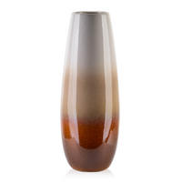 VASE Yanda Grau 10/15/34 cm Keramik - Grau, Keramik (34cm) - Mondex