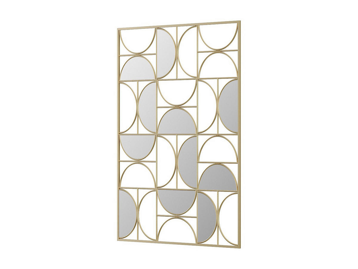 WANDSPIEGEL - 77 cm x 1 cm - Metall - Goldfarben - TAYAN - Goldfarben, Metall (77/102/1cm) - Vente-Unique