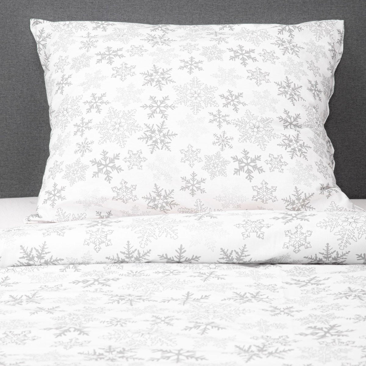 BETTWÄSCHE Lugn Baumwolle 220/200 cm - Weiß, Textil (220/200cm) - Homla