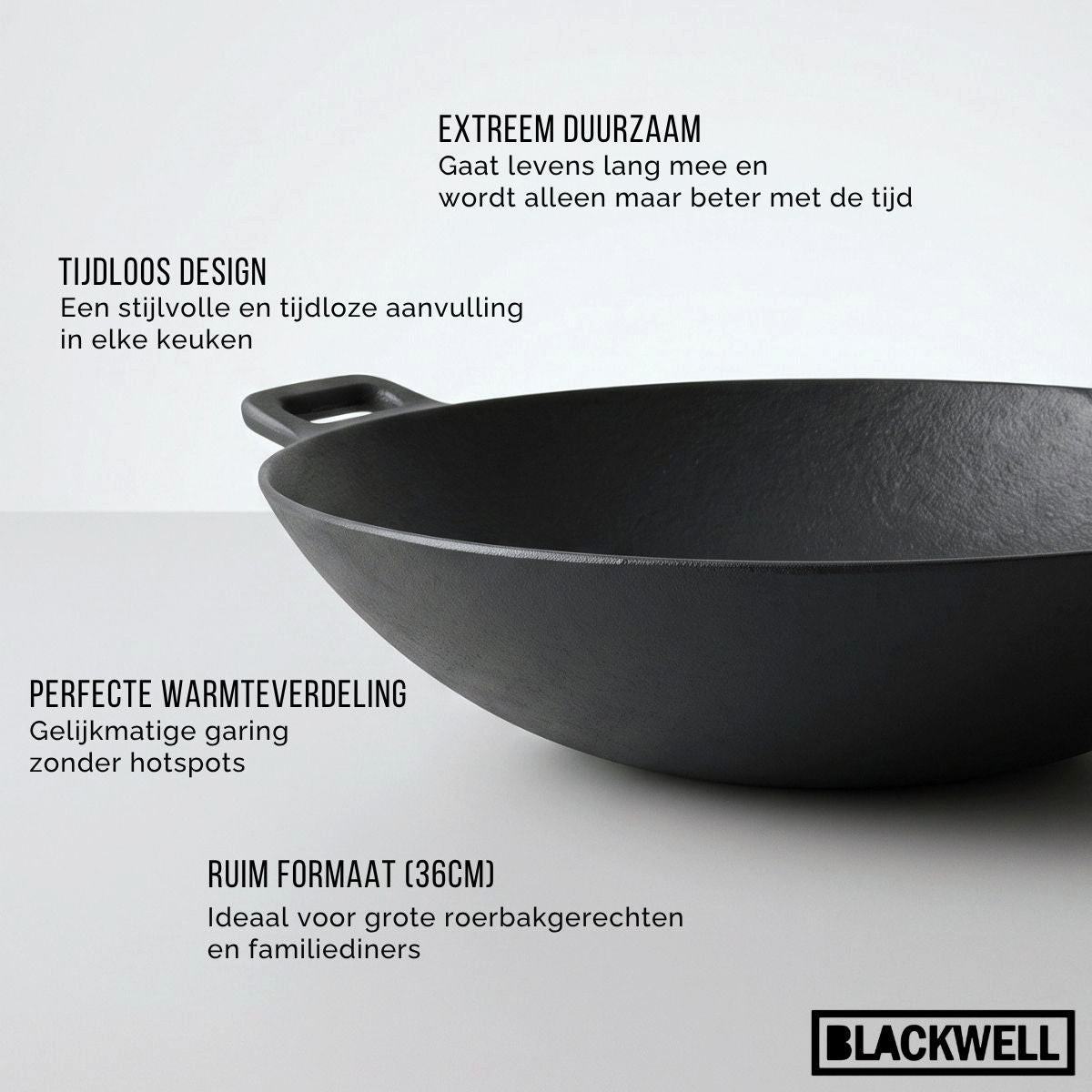 Blackwell Wokpfanne Schwarz