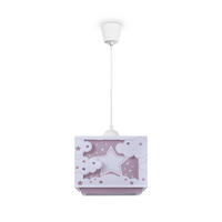 PENDELLEUCHTE Greta Pd Moony - Weiß, Kunststoff (24/24/24.9cm) - Paco Home