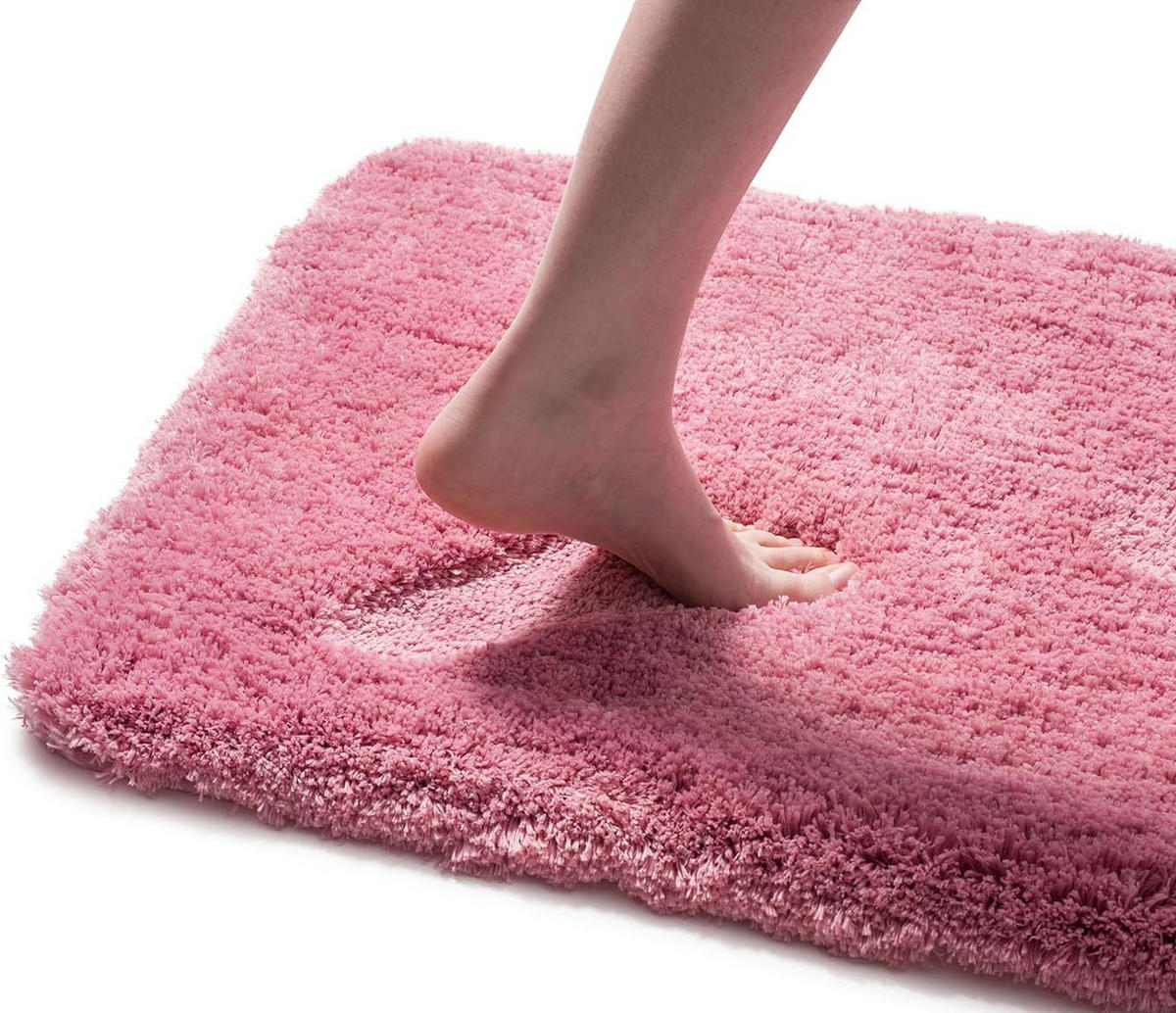 BADTEPPICH Deluxe ALTROSA 70X120CM - Altrosa, Textil (120/70cm)