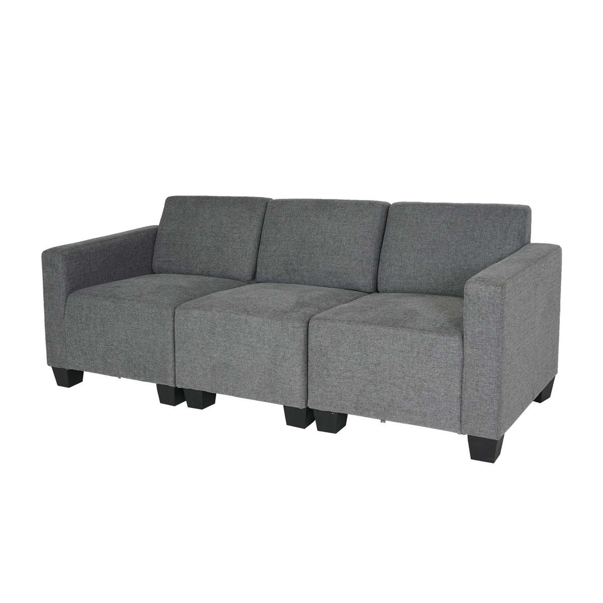 3-SITZER SOFA Grau - Grau, Textil (193/76/72cm) - MCW