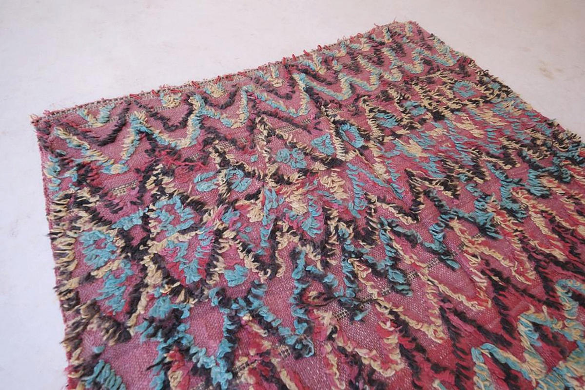 BERBERTEPPICH aus reiner Wolle 144x 240 cm - Multicolor, Naturmaterialien (144/240cm) - AFK Living