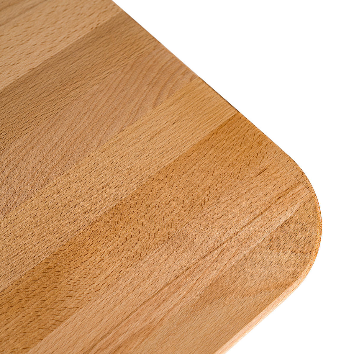 ESSTISCH - Buche massiv - Buchefarben, Holz (80/140/75cm) - home24