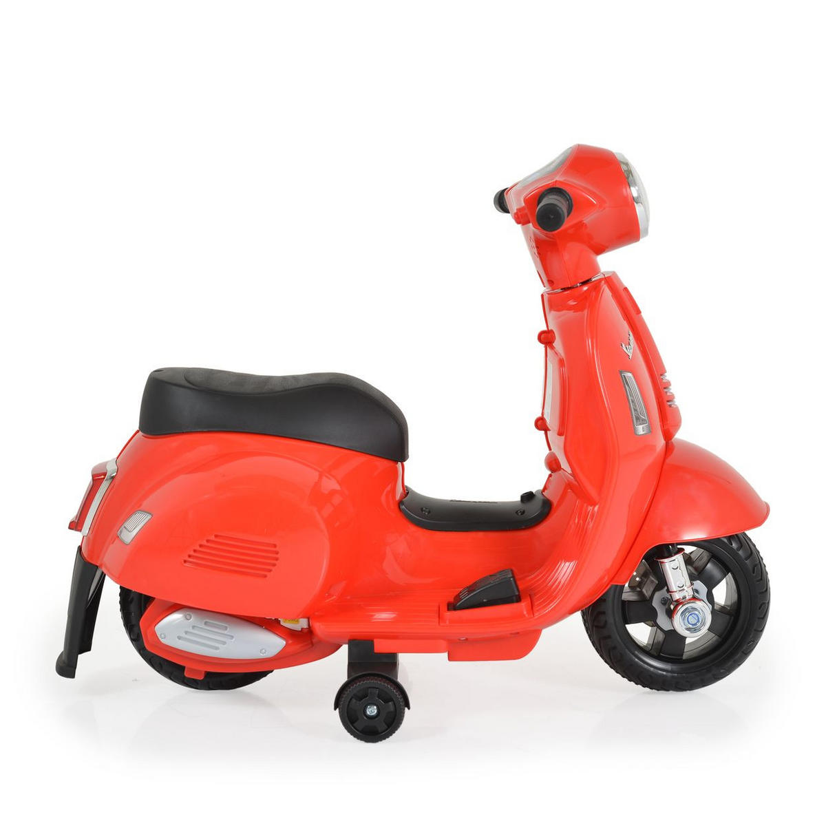 ELEKTROMOTORRAD Vespa rot GTS Super Sport, Roller, Frontleuchten, Hupe - Rot, Kunststoff (66/38/52cm) - Moni