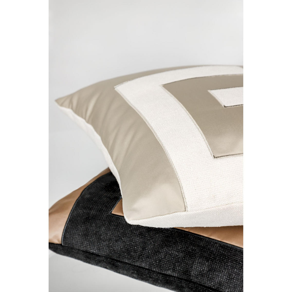 ZIERKISSENHÜLLE CUBE - Beige, Textil (50/50cm) - Sportalm Kitzbühel