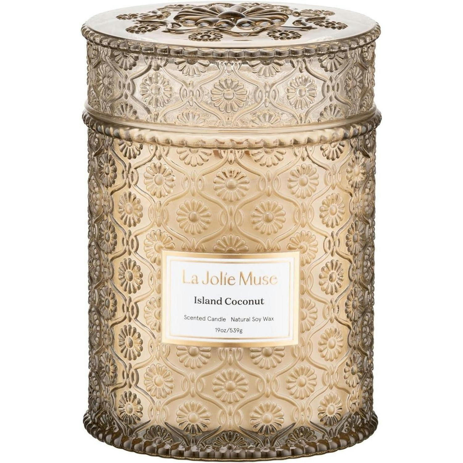 XXXLutz Duftkerze Beige 20 cm