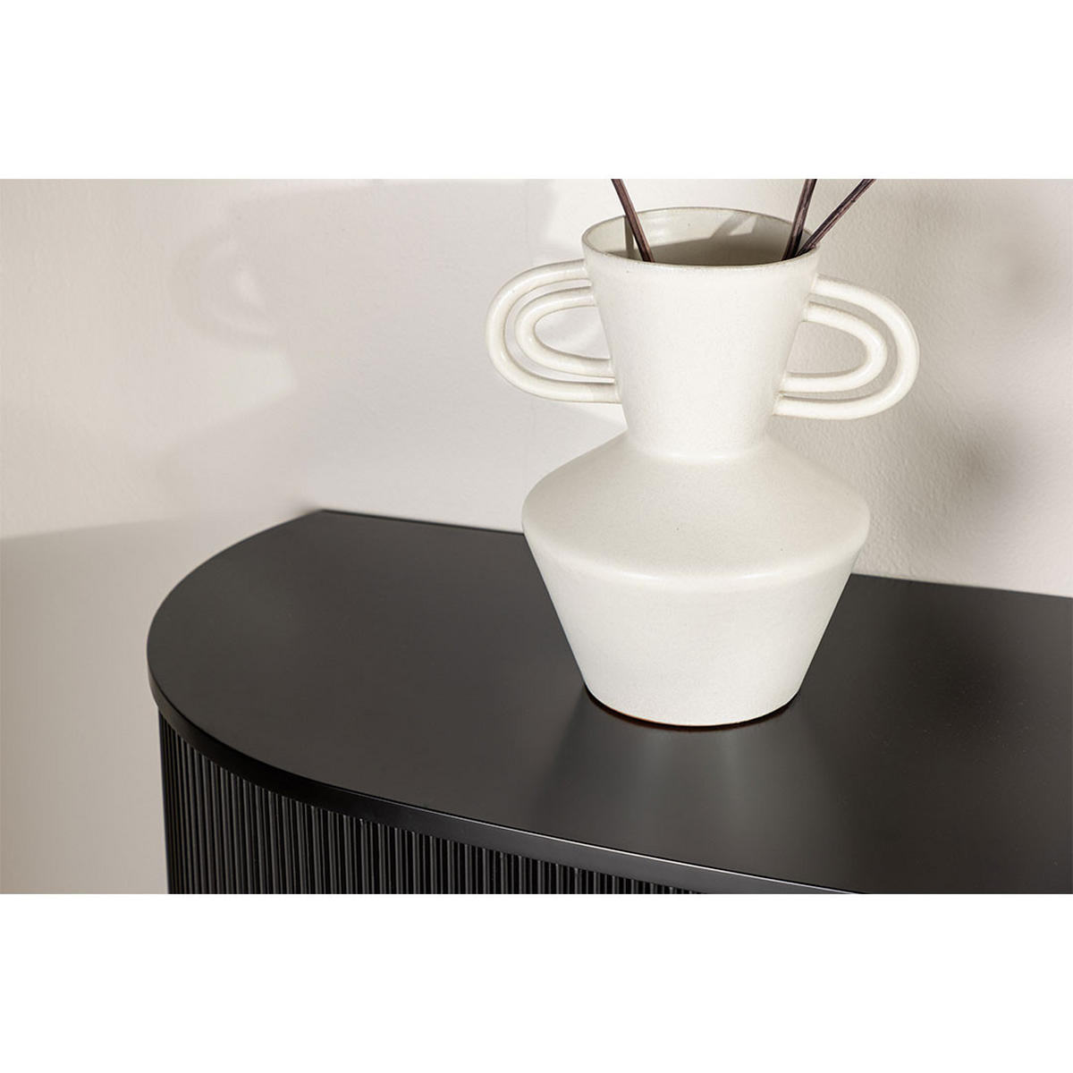 KONSOLENTISCH, Loca, Schwarz, MDF, 45 x 120 x 60 cm - Schwarz, Holzwerkstoff (120/45/60cm) - ebuy24