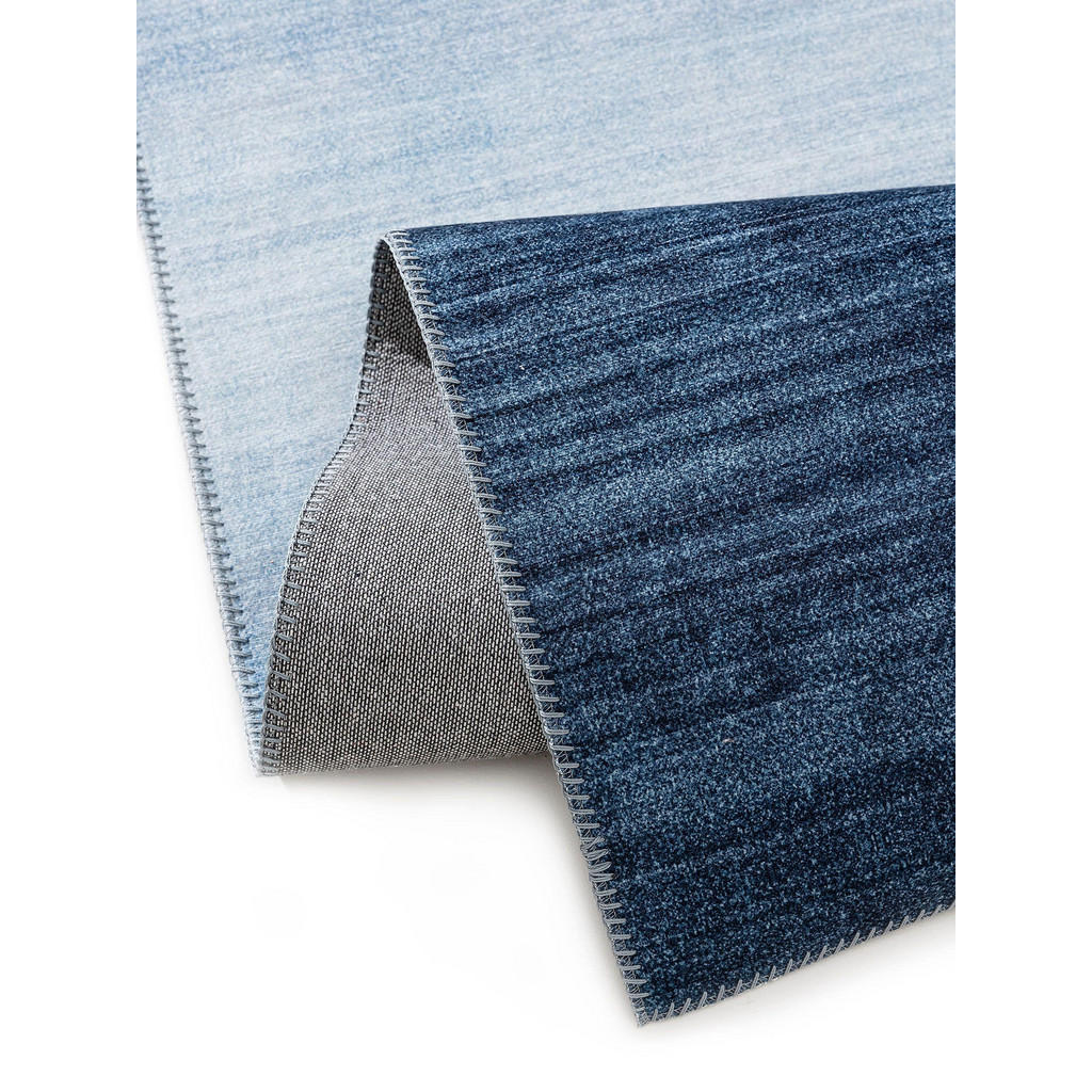 Thumbnail - benuta Pop Teppich, Blau, Textil, Beton Optik, Rechteckig, 200x300 cm, wasserabweisend, Teppiche & Böden, Teppiche