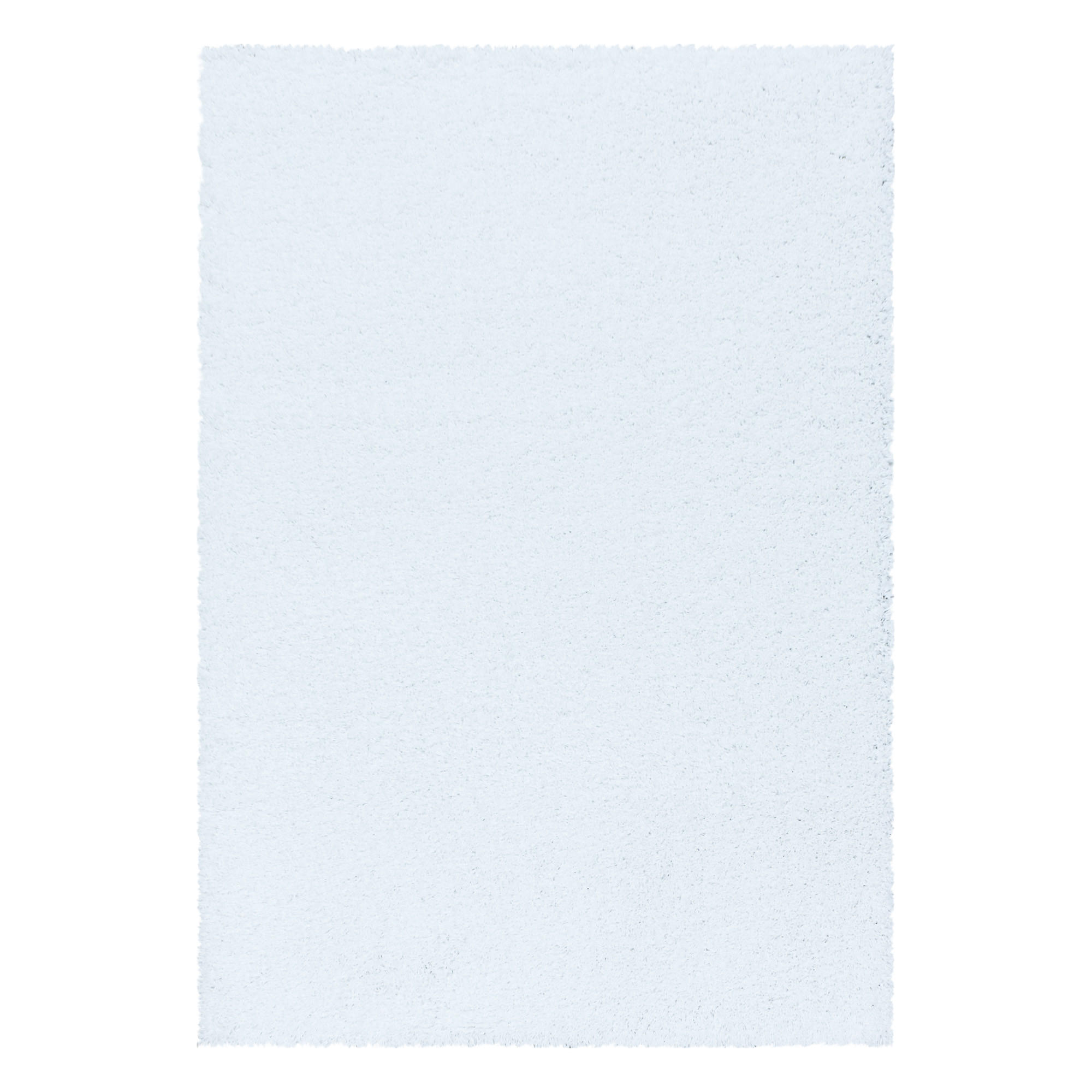 TEPPICH Hochflor Shaggy Uni-Look Polypropylen Wohnzimmer Weiß Rechteckig 300x400 - Weiß, Textil (300/400cm) - KADIMA DESIGN