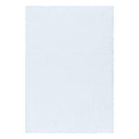 TEPPICH Hochflor Shaggy Uni-Look Polypropylen Wohnzimmer Weiß Rechteckig 300x400 - Weiß, Textil (300/400cm) - KADIMA DESIGN