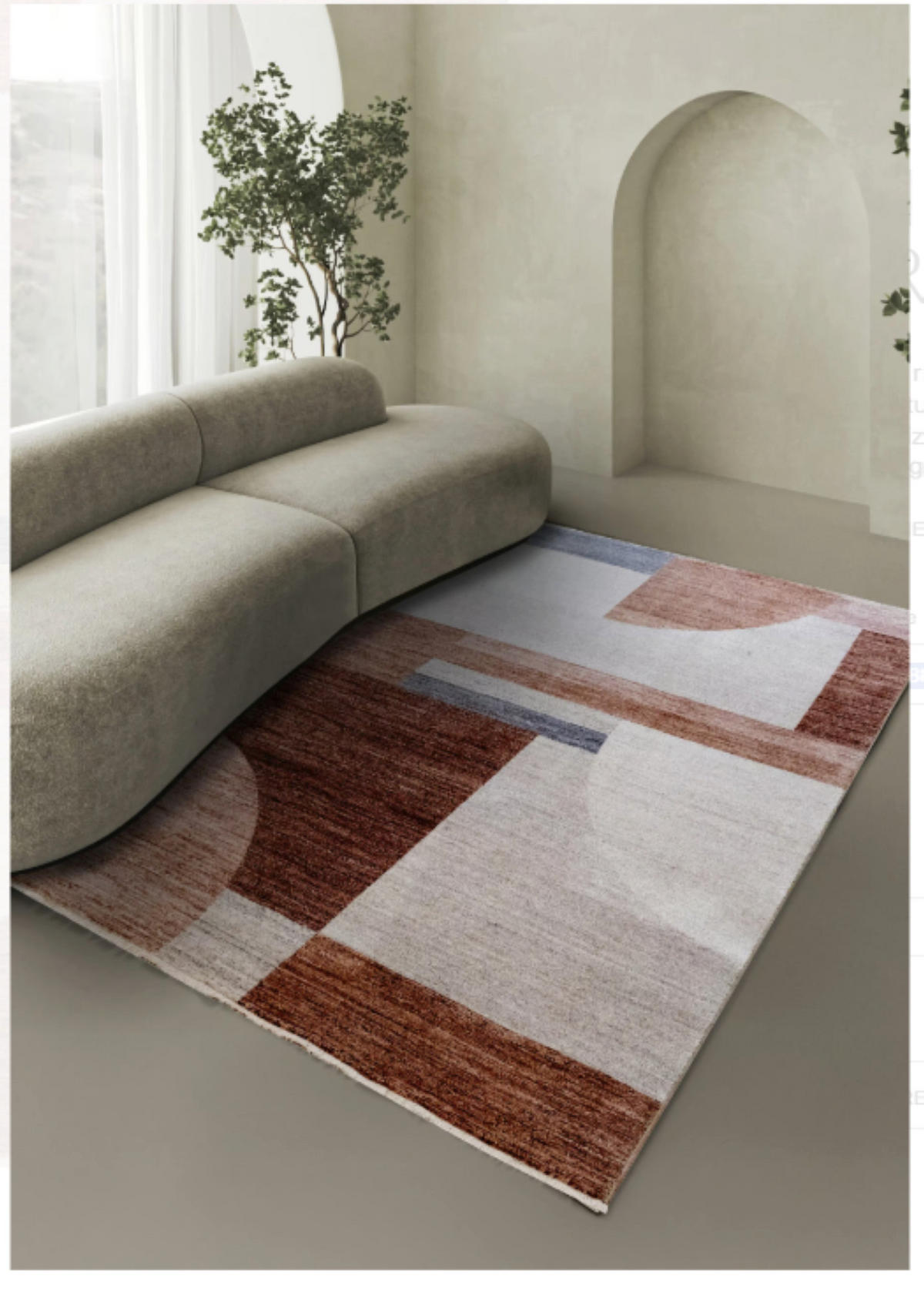 TEPPICH modern Flachgewebe MIRATONA Rot 160 x 240 cm - Rot, Textil (160/240cm) - Novatrend