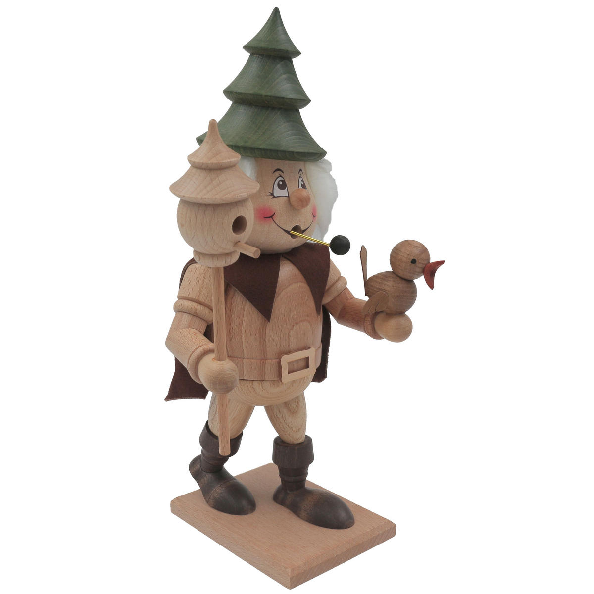 RAUCHFIGUR Wichtel Tannenwichtel 23 cm - Multicolor, Holz (11/27/0.1cm)
