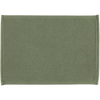 BADEMATTEN PLAIN OLIVE - 404 - Olivgrün, Textil (50/70cm) - Rhomtuft